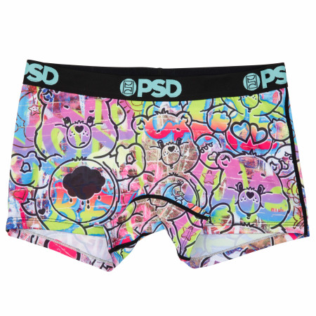 Care Bears Graffiti PSD Boy Shorts Underwear